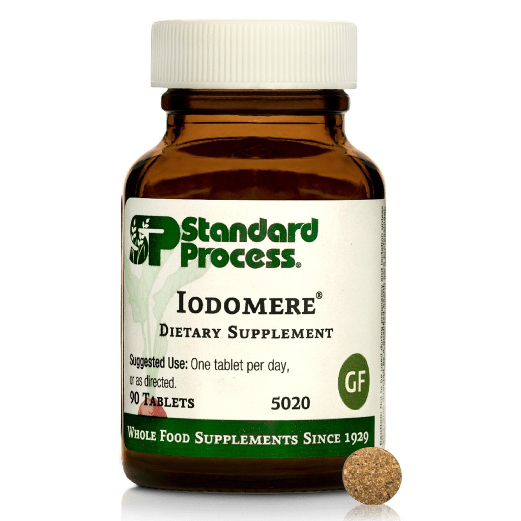 標準的なプロセスIodomere - あなたの代謝、免疫機能および甲状腺ホルモンの生産を支える毎日の補足-グルテンフリー、非酪農場及び非大豆- 90のタブレット(90のサービング)