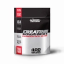 Micronized のクレアチンの Monohydrate の粉 - 筋肉強さを高めて下さい及び耐久性 - 速い分解、味なし、ビーガン フィットネスの補足、 Keto の友好的 - 400 グラムか 133 のサービング