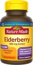 自然はビタミンCおよび亜鉛のElderberry 400のmgのエキス、免疫サポート、60のカプセル、60の日の供給のためのサプリメントを作りました