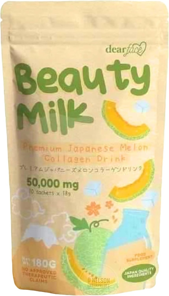 美のミルクの日本のコラーゲンのメロンの飲み物- 50,000mgの加水分解されたコラーゲン、6.3のOunce (1のパッケージ)