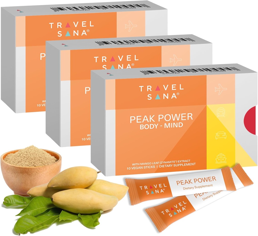 パフォーマンスエンハンサー |ブースト・エネルギー・フォーカス・認知機能 |カフェインフリー |メンタルチャリティ・ウェルビーイング支援 |マンゴーリーフエキス(ジーナマイト) |ファスト・アクティング |10スティック(パック3)