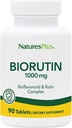 NaturesPlus Biorutin - 1000mg、90錠 - Bioflavonoid&Rutinコンプレックス - ベジタリアン、グルテンフリー - 90サービング