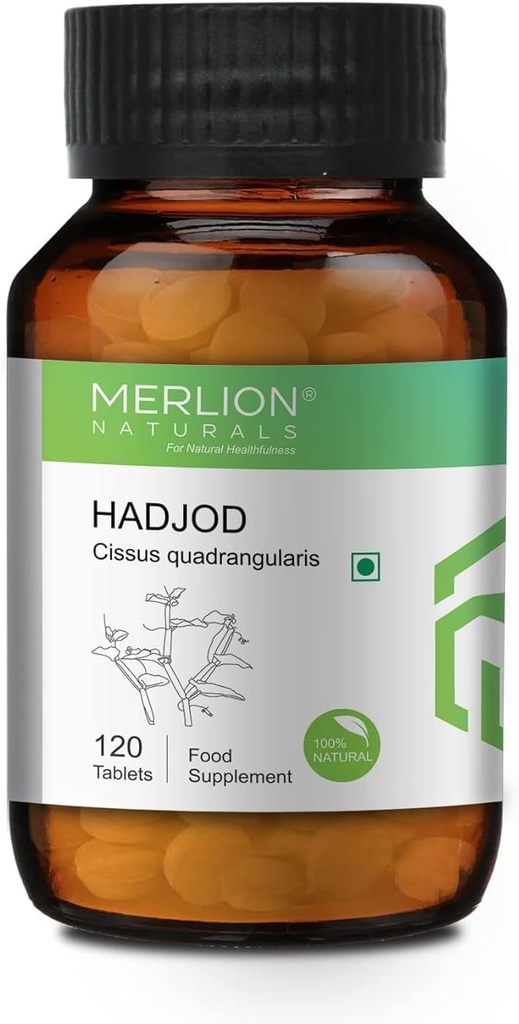 Hadjod Tablets | Cissus Quadrangularis | 500Mg (120 Tablets)