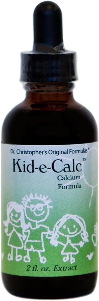 ChristopherのオリジナルフォーミュラKid-e-Calcエキス、2 floz(59 ml)