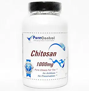 Chitosan 1000mg // 180 カプセル // ピュアコントロール サプリメント