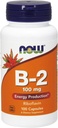 NOWビタミンB-2(リボフラビン)100mg、100カプセル(3パック)
