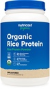 Nutricostオーガニックライスプロテインパウダー(2LB) - グルテンフリー、非GMO(玄米)