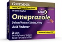 GoodSense Omeprazoleは解放のタブレット20のmgの頻繁な炉心焼けの処置、28の計算のための胃の酸の減力剤を遅らせました