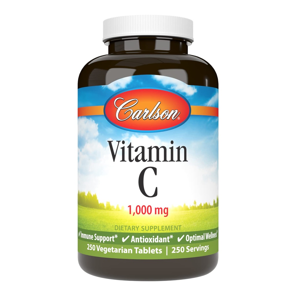 カールソン - ビタミンC 1,000mg、250カウント