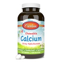 Carlson - Kid's Chewable Calcium、250のmg、高吸収性、骨及び歯サポート、最適ウェルネス、自然なバニラ味、120のタブレット