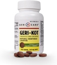 Geri-KOT Senna Laxative & Stool Softener錠, 100ct|天然野菜刺激剤|スムース腸運動セナ錠|高速活性、生体便の軽減|8.6mgのセノシド乳剤