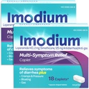 ImodiumのLoperamideの塩酸塩およびシメチコンが付いている複数のSymptomの救助の小冊子、Diarrhea、ガス、Bloating、Cramps及び圧力の処置のための反Diarrhealの薬、2パック