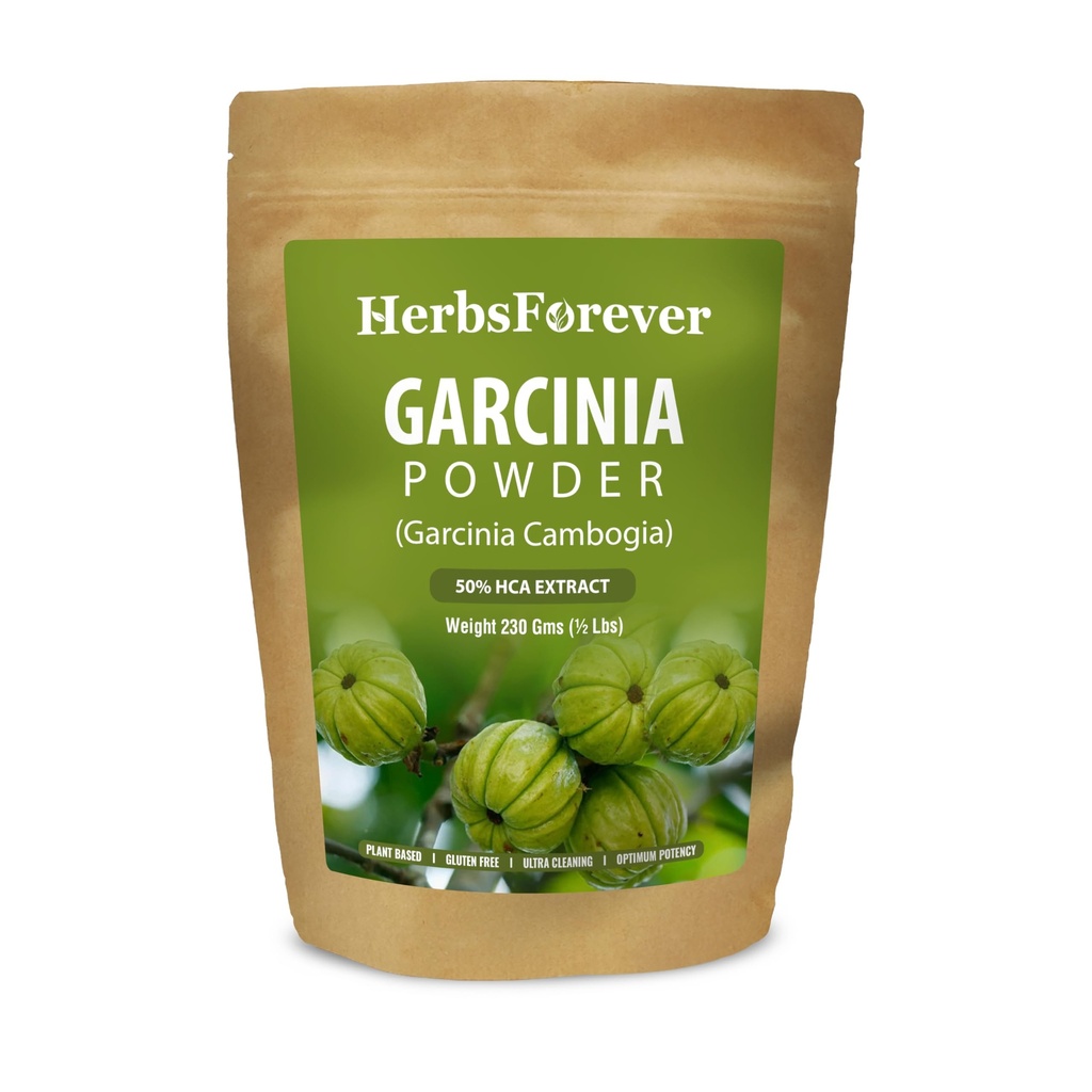 Herbsforever GarciniaのCambogiaの粉サポート活動的な及び活動的なボディ230 GMS