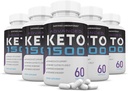 (5つのパック)高度のKeto 1500 Ketoの丸薬1275MGの新しい及び改良された方式はAppleのサイダーの酢の余分バージンのオリーブオイルの粉の緑茶の葉300のカプセルを含んでいます