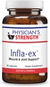 フィジシャンの強さのInfla-ex - 90のカプセル-筋肉及び接合箇所サポート-非GMO - 45のサービング