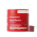 HumanN SuperBeetsビートルートパウダー - 非GMOビートルートスーパーフード - ハートヘルス、循環&血圧サポートのためのNitric酸化物サプリメント - ブラックチェリー、30サービング