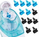 シリコーンソルトウォーターポッドは、Navage Nasal Care Nasal Irrigation Systemと互換性のあるアクセサリーを補充 - ソルトウォーターポッドを保存 容易な操作(6ブラック+ 6ブルー)、ノーマル