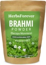 HerbsForever BrahmiパウダーI 100%純粋なBacopaモニーリIナチュラルハーブサプリメント - 非GMO、ビーガン、グルテンフリー私はウェルネスをサポート - プレミアム品質454 GMS