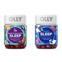 OLLY 筋肉回復はタルトチェリー、40 カウントと子供はメラトニン、カモミール、50 カウントとガミーを眠ります