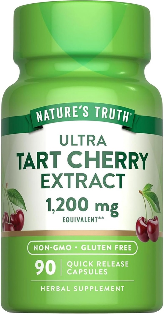Nature's Truth Ultra Tartチェリーエキス1200mg、90カウント(パッケージ2)