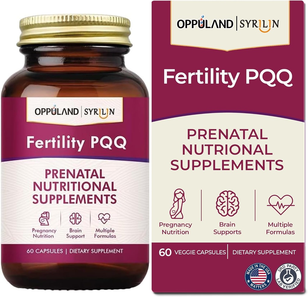 豊饒 PQQQ-Prenatal 栄養物の補足サポート 妊婦の健康、妊娠のウェルネス-60 のカプセル