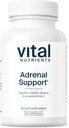 Vital Nutrients Adrenal Support | Adrenal Support Supplements for Gland Function and Cortisol Management | Supports Energy and Stress Levels | Gluten, Dairy, Soy Free | 60 Capsules