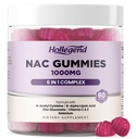 6 に 1 NAC のグミー、子供及び大人のためのChewable N のアセチル Cysteine 1000mg の補足、ALA、亜鉛、ビタミン C & E、セレン、サポート 酸化防止及び免疫システム、ブルーベリーの味、砂糖は放します、60 Ct
