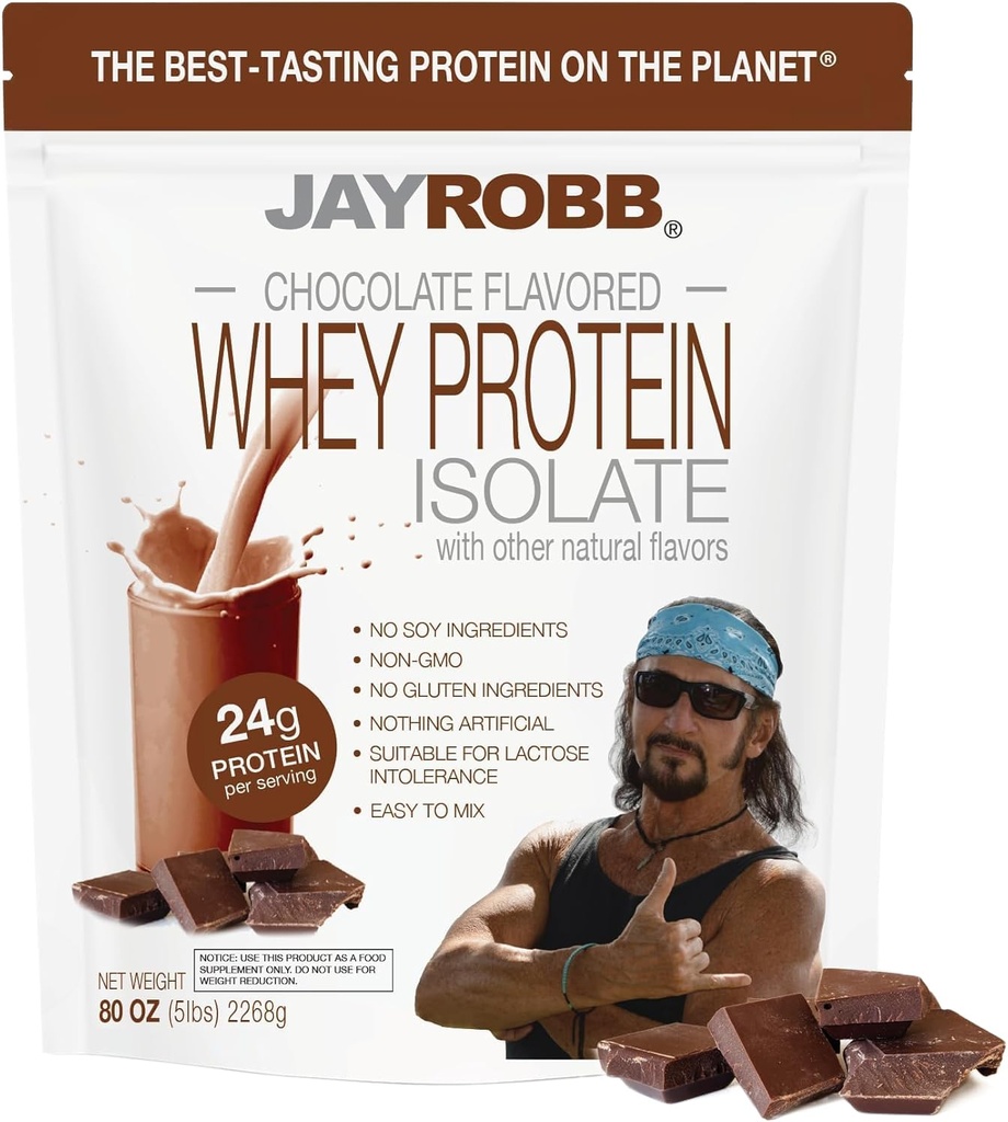 Jay Robb whey タンパク質 チョコレート シングル パケット, 1.06 OZ