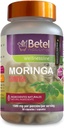 Betelの自然な優れた有機的に供給されたMoringa Oleiferaのカプセルの驚くべきFlavonoids - サービングごとの1500のmg
