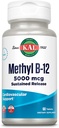 KALのビタミンB12のMethylcobalamin 5000mcg、健康なエネルギー、Metabolism、Nerve及び赤い血球サポート、*速い分解のActivMelts、最適吸収、自然なラズベリー味、90のサービング、90のマイクロ タブ