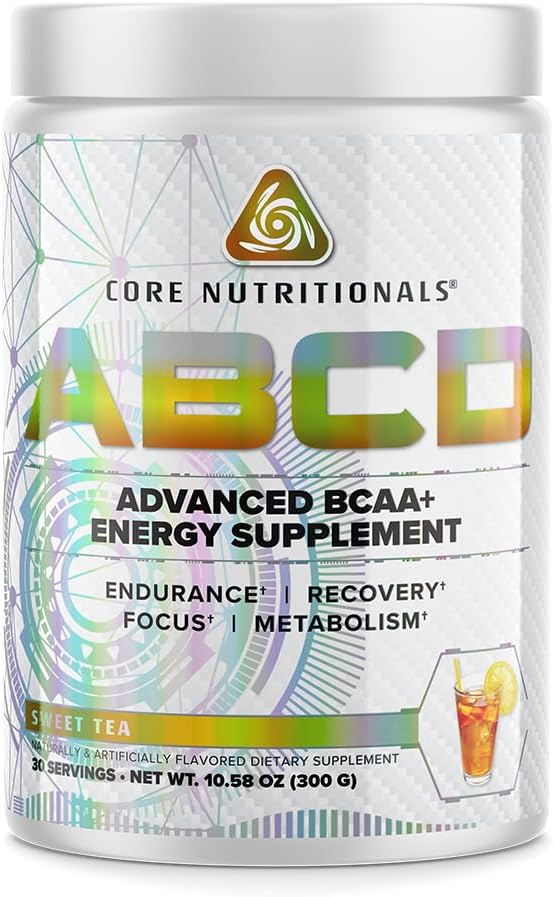 コア栄養剤プラチナABCDアドバンストBCAAエネルギーサプリメント、持久力、回復を改善し、焦点30サービング(甘いお茶)