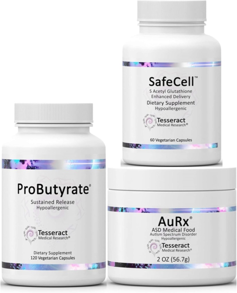 Tesseract 医学の研究の ProButyrate の腸の健康の補足及び SafeCell S アセチル グルタチオンの補足及び AuRx Autism のスペクトラムの医学の食糧粉