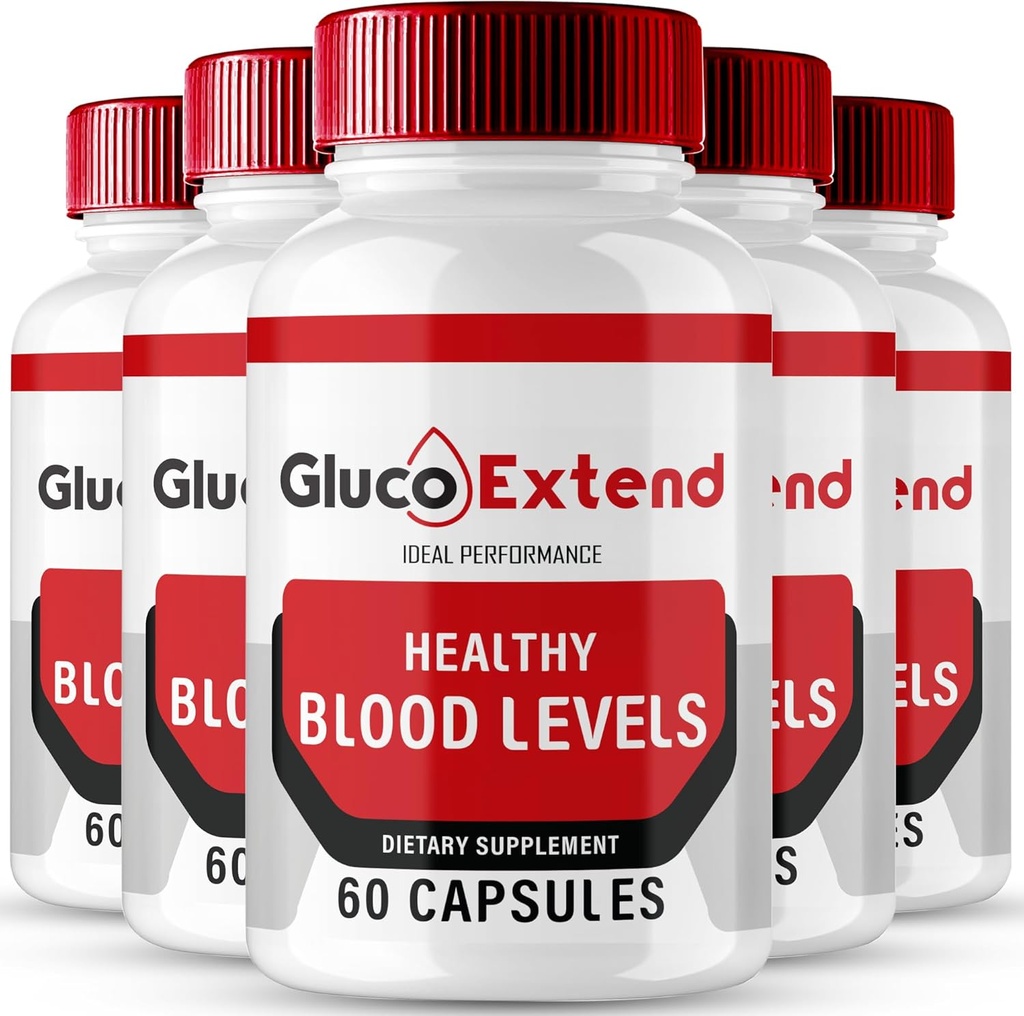 グルコはカプセルを拡張します、Glucoはサポート方式の補足の丸薬を拡張します - 最高の強さ、グルコは健康及びウェルネスをすべての自然な方式、公式のグルコは健康のカプセルの検討を拡張します(5パック)