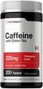 ホバハチカフェインピル200mg | 抹茶付き | 200錠 | ベジタリアン・ノンGMO・グルテンフリー対応商品