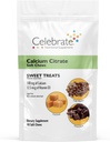 Celebrate Vitamins Bariatric Calcium Citrate Soft Chews with Vitamin D3, 500mg, Sugar-Free & Gluten-Free Calcium Citrate for Bariatric Patients, Sweet Treats, 90 Count