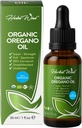 有機オレガノオイル - 1のFl Oz (30ml)、80%のCarvacrol USDAの有機性オレガノオイルの液体の低下、集中された植物は、非GMO、草の補足基づかせていました