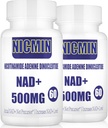 800MGのTMG 300MG、実際のNAD+の補足、細胞エネルギー、健康な老化および筋肉修理120のカプセルのための優秀な吸収のブーストNADのプラスとの800MG Liposomal NAD+