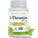 Nature's Trove L-Theanine 200mgスーパーバリューサイズ - 365ベジタリアンカプセル
