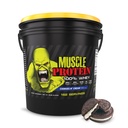 COLOSSAL LABS 筋肉乳蛋白質によって味付けられる蛋白質の粉、25,000mg アミノ酸/サービング、冷たいろ過される(包装の 5 月 Vary) (12 ポンド(バケツ)、クッキー及びクリーム)
