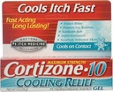 Cortizone-10の冷却の救助の反イッチのゲル1のoz (3)のパック