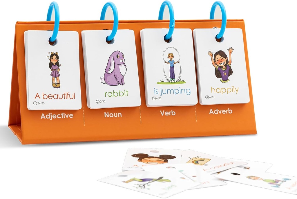 Tichgeim Sentence Building for Kids、Speech Therapy Materials、およびSentence Builder for 3-8、Preschool Kindergarten Learning Activity Classroom、Boys Girls 1st 2nd 3rdグレードの授業室