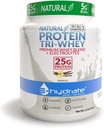 E-hydrate Tri-Wheyの蛋白質の粉のグルテンフリーBCAA +電解物は回復、バニラ、1.3lbを電気分解します ツイート