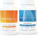 EcoNugenics Ultimate Cellular Health & Immune サポートパック | HonoPure - Magnolia Bark Extract 30カプセル | PectaSol-C 変更柑橘類、90カプセルバンドル