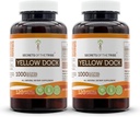 トライベイエロードック120カプセル(2個)、1000mg、イエロードック(Rumex Crispus)乾燥ルート(2x120カプセル)の秘密