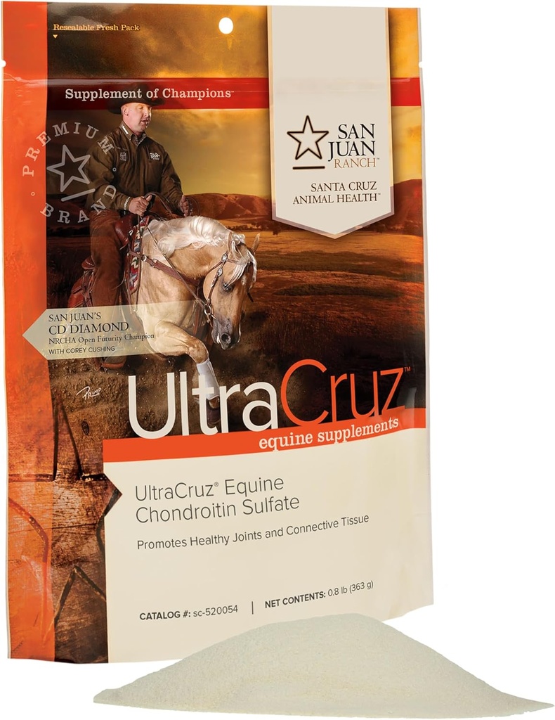 UltraCruz® Equineのコンドロイチンの硫酸塩、1つのlb、粉
