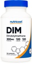 Nutricost DIM(Diindolylmethane)プラスBioPerine 300mg、120ベジタリアンカプセル - 最大4ヶ月の供給、最大強度DIMサプリメント