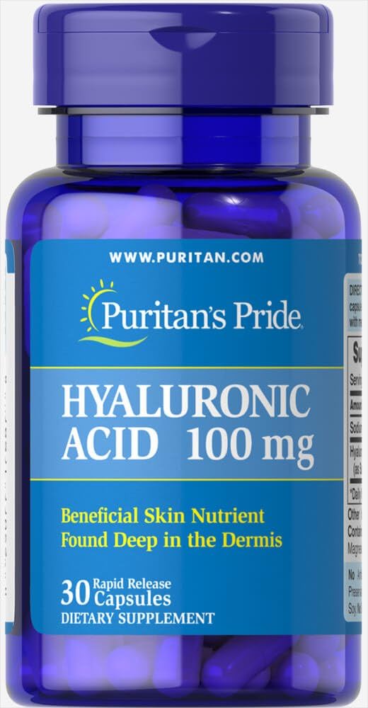 PuritanのプライドHyaluronic酸100 mg-30のカプセル