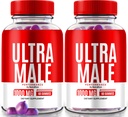 NutraRize (パッケージの 2 ウルトラ男性グミー 1000 MG, ビタミングミー, すべての自然なサプリメントをブースト毎日のパフォーマンスと全体的な健康, 公式UltraMaleレビュー (120 グミー)