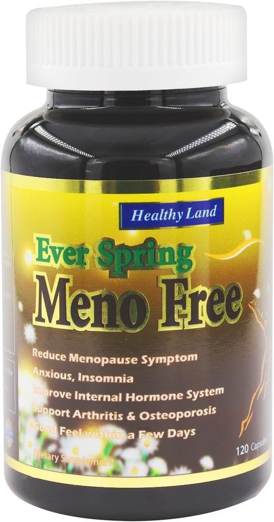 Menopause Relief | Night Sweat & Hot Flash Relief | Hormone Balance | Easy to Swallow | 120 Count w/Pomegranate, Soy, Isoflavones, Pueraria, Fenugreek, Red Clover I